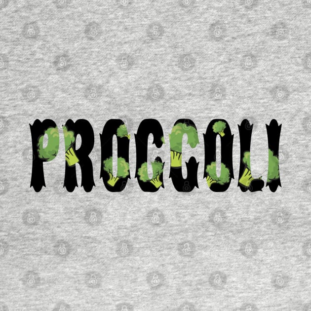 Proggolli - broccoli vegetarian, veggie birthday gift shirt by KAOZ